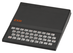 O computador ZX81 e sua fonte de alimentação