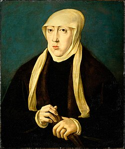 Retrato de Maria da Áustria como rainha