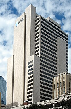 Logotipo da AT&T e Time Warner