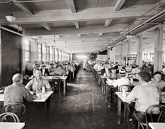Restaurante do GPO em 1922