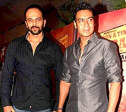 Cena de filme de Rohit Shetty