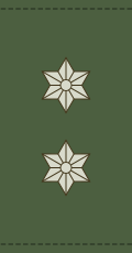 Insígnia de Tenente-coronel do Exército Dinamarquês