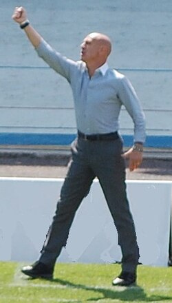 Giuseppe Sannino em campo