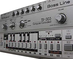 Equipamento de produção de música eletrônica