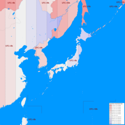 Mapa de discrepâncias de fusos