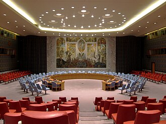 Sessão do Conselho de Segurança da ONU