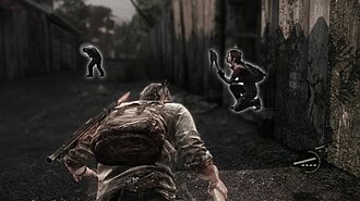Mecânica de furtividade em The Last of Us