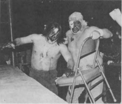 The Great Kabuki durante combate