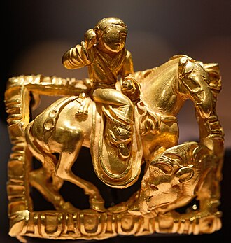 Artefatos arqueológicos da cultura nômade