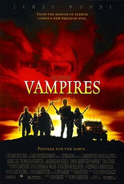 Pôster do filme Vampiros de 1998