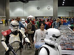 Painel e exibições na Star Wars Celebration
