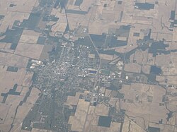 Vista aérea de Winchester