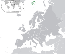 Mapa da região de Svalbard