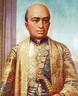 Artefato ou documento histórico tailandês