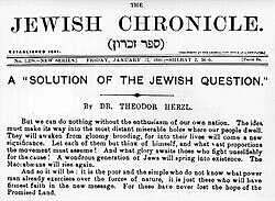 Logotipo ou fachada do The Jewish Chronicle