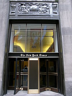 Edifícios e sedes de publicações de imprensa nos Estados Unidos.