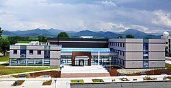 Estudantes em atividade acadêmica