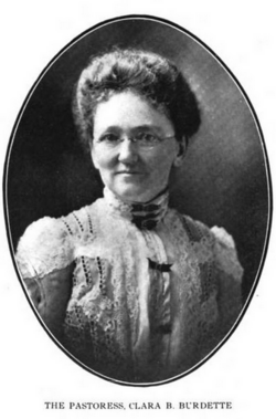 Documento ou registro relacionado a Clara Burdette