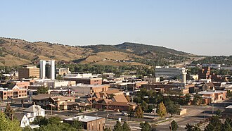 Vista panorâmica de Rapid City