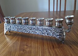 Menorá de Hanukkah