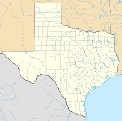 Mapa de localização de University Park no Texas