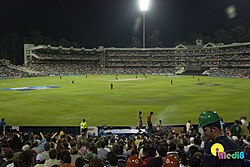 Estádio de críquete lotado