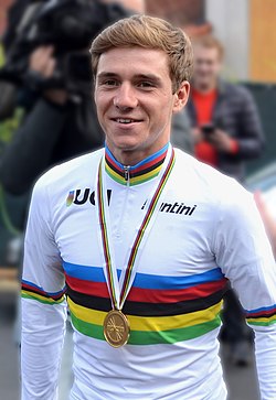 Remco Evenepoel em competição