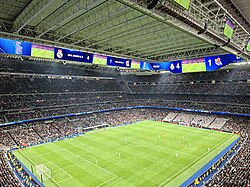 Fachada do estádio