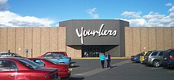 Vista aérea de loja Younkers