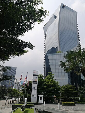 Sede da Bolsa de Valores da Tailândia em Bangkok