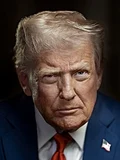 Donald Trump após a vitória