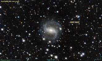 Representação visual de NGC 6627