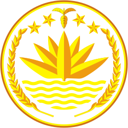 Mapa administrativo de Bangladesh