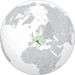 Mapa da Itália