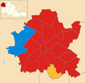 Mapa de resultados de 2012