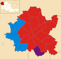 Mapa de resultados de 2014