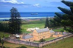 Vista histórica de Norfolk Island