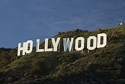 Vista panorâmica de estúdios e locais de filmagem nos Estados Unidos