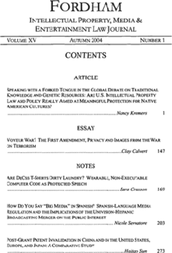 Logotipo da Fordham Intellectual Property, Media & Entertainment Law Journal